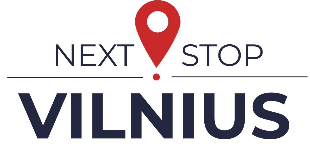 Next stop Vilnius logo